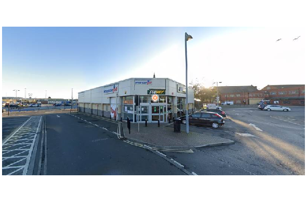 Picture of empty shop premises in Middlesbrough